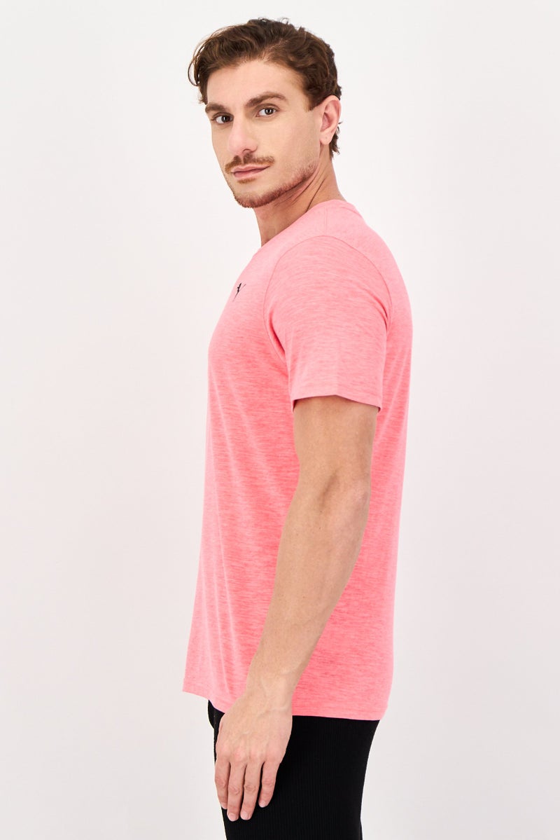 PUMA Men Sportswear Fit Short Sleeve Training T-Shirt, Bright Pink - Image 2